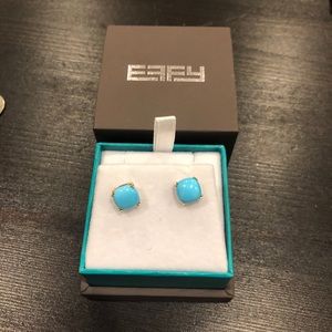 Effy 14k gold turquoise studs #effy #EFFY
